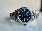VS Factory 1:1 Rolex DateJust 41 SS Best Edition 904L Steel Black Dial - Image 6