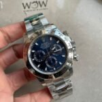 BTF factory 1:1 Rolex Daytona 116509 Best Edition 904L SS Case and Bracelet Blue Dial SA4130