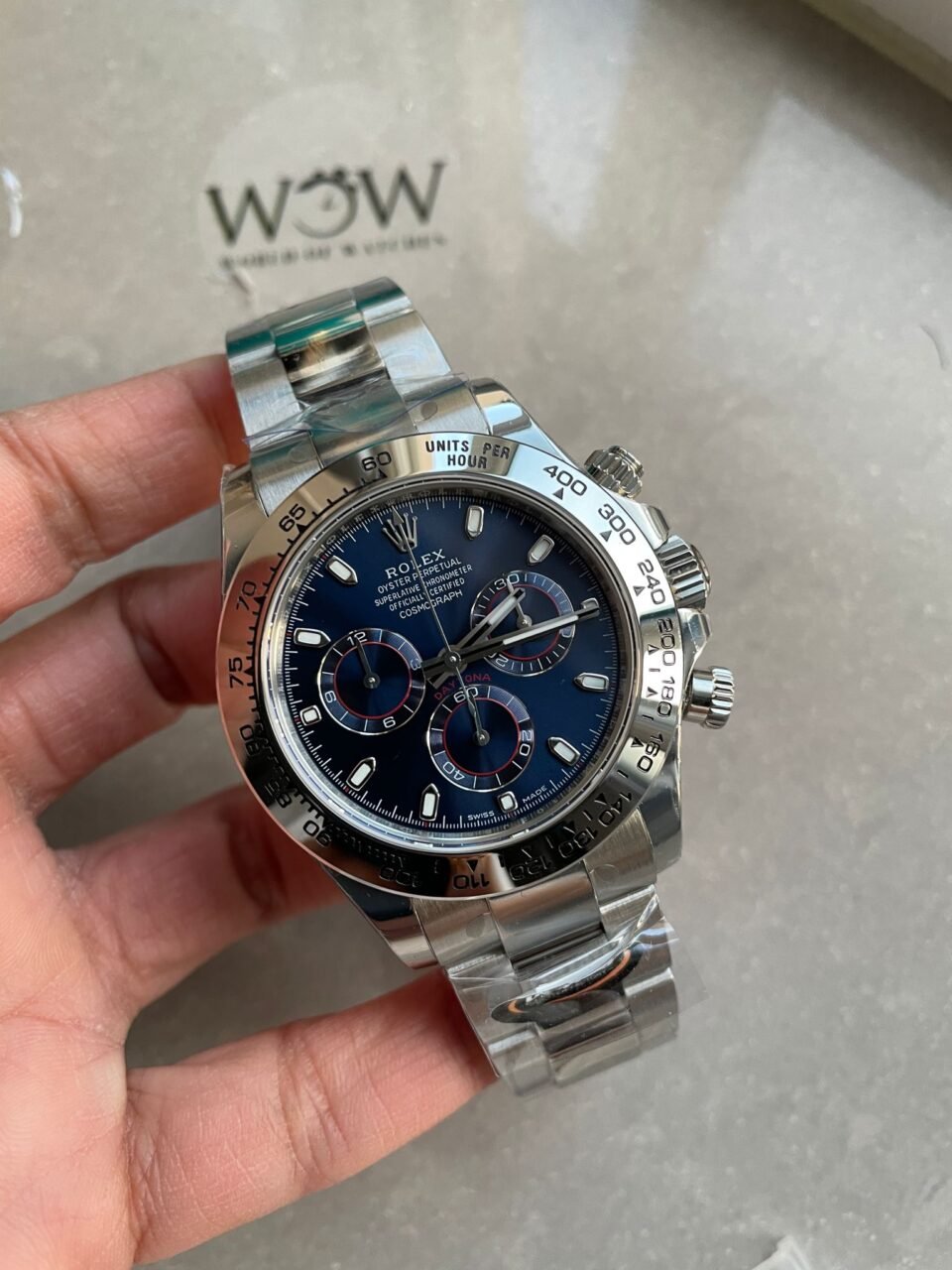 73f8554d-4222-4dec-af04-2e39150eb2de-960x1280-1 BTF factory 1:1 Rolex Daytona 116509 Best Edition 904L SS Case and Bracelet Blue Dial SA4130 - Image 1