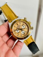 DIWF Factory 1:1 Rolex Daytona DIW White Carbon/YG Best Edition Gold Dial A7750 - Image 8
