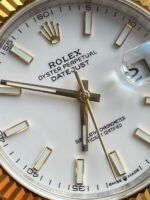 EW Factory 1:1 Rolex DateJust 41 126333 SS/YG Best Edition 904L Steel White Stick Dial - Image 11