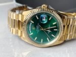 EWF Factory 1:1 Rolex Day Date 40 YG 904L Steel Best Edition Green Dial A3255 - Image 2