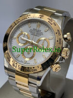 Rolex Cosmograph Daytona 40 Yellow Rolesor White Index Dial Ref.116503 - Image 4