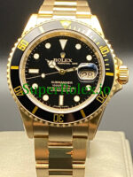 Rolex Submariner Date 40MM Yellow Gold – Ref.16618LN