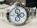CLEAN FACTORY 1:1 Rolex Daytona 116500 PANDA Best Edition CF 904L SS Case and Bracelet White Dial - Image 6