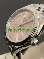 Rolex Datejust 31 Steel and White Gold Pink Roman Dial Ref.278274 - Image 6
