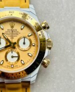 DIWF Factory 1:1 Rolex Daytona DIW White Carbon/YG Best Edition Gold Dial A7750 - Image 6