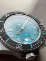 DIWF FACTORY 1:1 Rolex Submariner Sandblasted Best Edition Carbon Bezel Tiffany Blue Dial Dial VR3135 - Image 3