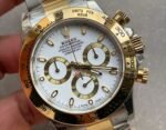 BTF factory 1:1 Rolex Daytona 116523 SS 904L & Yellow Gold White Dial A4130 - Image 4