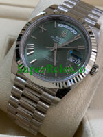 Rolex Day-Date 40MM Ref.228239 – Olive Green Bevelled Roman Dial - Image 5