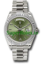 Rolex Day-Date 40MM Ref.228239 – Olive Green Bevelled Roman Dial - Image 2