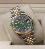 Rolex Datejust 31 Steel and Yellow Gold Black Index Dial Ref.178273 - Image 4