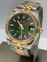 Rolex Datejust 31 Steel and Yellow Gold Black Index Dial Ref.178273 - Image 6