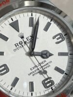JDF Factory 1:1 Rolex Explorer 124270 36mm 904L Steel Best Edition White Dial VR3230 - Image 3