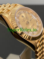 Rolex Lady-Datejust 26MM Yellow Gold Myriad Diamond Dial Ref.69178 - Image 4