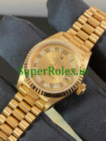 Rolex Lady-Datejust 26MM Yellow Gold Myriad Diamond Dial Ref.69178 - Image 2