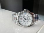 Noob FACTORY 1:1 Rolex Sky-Dweller 326934 SS Best Edition White Dial A23J - Image 2