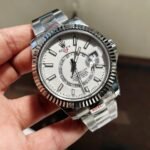 Noob FACTORY 1:1 Rolex Sky-Dweller 326934 SS Best Edition White Dial A23J