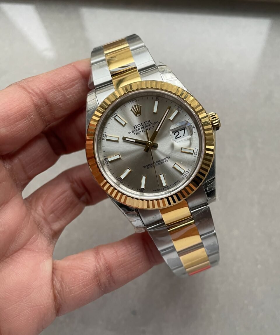 C448459E-1B60-407E-8916-898B1761CF10-960x1147-1 VSF Factory 1:1 Rolex DateJust 41 126333 904L SS/YG Best Edition Silver Dial VS3235 - Image 1