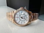 Noob FACTORY 1:1 Rolex Sky-Dweller 326934 SS Best Edition White Dial A23J - Image 3