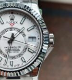 Noob FACTORY 1:1 Rolex Sky-Dweller 326934 SS Best Edition White Dial A23J - Image 6