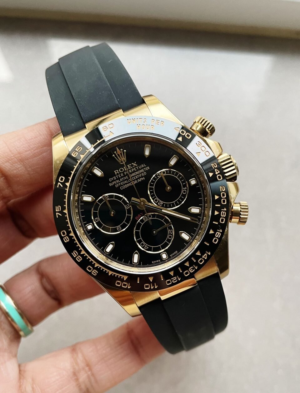 IMG-20230301-WA0029-960x1259-1 Clean Factory 1:1 Rolex Daytona 116518 Best Edition Black Dial SA4130 - Image 1