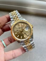VSF Factory 1:1 Best Rolex DateJust 36 SS 126233 Edition 904L Steel YG Stick Dial VS3235 - Image 2