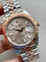 VSF Factory 1:1 Rolex DateJust 41 126331 904L SS/RG Best Edition Champagne Gold Dial VS3235 - Image 3