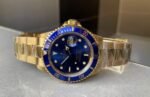 Clean Factory 1:1 Rolex Submariner 116618 LB Best Edition Blue Ceramic YG Plated 904L Steel VS3135 - Image 5