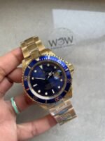 Clean Factory 1:1 Rolex Submariner 116618 LB Best Edition Blue Ceramic YG Plated 904L Steel VS3135 - Image 4