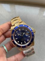 Clean Factory 1:1 Rolex Submariner 116618 LB Best Edition Blue Ceramic YG Plated 904L Steel VS3135 - Image 10