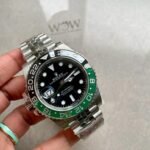 Clean Rolex GMT-Master II 126720VTNR SPRITE 904L SS Black Dial VR3186