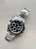 CLEAN FACTORY 1:1 Rolex Daytona 116500 PANDA Best Edition CF 904L SS Case and BLACK Dial - Image 10