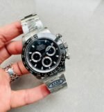 CLEAN FACTORY 1:1 Rolex Daytona 116500 PANDA Best Edition CF 904L SS Case and BLACK Dial - Image 2
