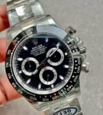 CLEAN FACTORY 1:1 Rolex Daytona 116500 PANDA Best Edition CF 904L SS Case and BLACK Dial - Image 3