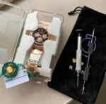 BLF Factory 1:1 Rolex Daytona 116589RBOW YG Rainbow Crystal Best Edition Black Dial A4130 - Image 9