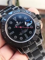 VRF FACTORY 1:1 Rolex YachtMaster All Black PVD Best Edition Black Dial SA3135 - Image 2