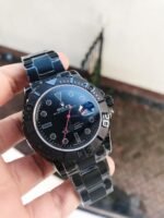 VRF FACTORY 1:1 Rolex YachtMaster All Black PVD Best Edition Black Dial SA3135 - Image 9