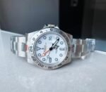GMF Factory 1:1 Rolex EXPLORER II 42MM 216570 WHITE 904L SS BEST EDITION WHITE DIAL A3186 - Image 3