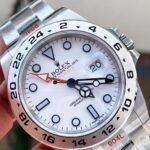 GMF Factory 1:1 Rolex EXPLORER II 42MM 216570 WHITE 904L SS BEST EDITION WHITE DIAL A3186 - Image 2