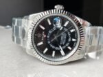 Noob FACTORY 1:1 Rolex Sky-Dweller 326934 SS Best Edition Black Dial A23J - Image 3