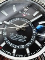 Noob FACTORY 1:1 Rolex Sky-Dweller 326934 SS Best Edition Black Dial A23J - Image 6