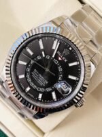 Noob FACTORY 1:1 Rolex Sky-Dweller 326934 SS Best Edition Black Dial A23J - Image 4