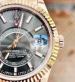 Noob FACTORY 1:1 Rolex Sky-Dweller 326934 SS Best Edition Black Dial A23J - Image 3