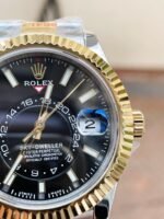 Noob FACTORY 1:1 Rolex Sky-Dweller 326934 SS Best Edition Black Dial A23J - Image 5