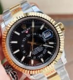 Noob FACTORY 1:1 Rolex Sky-Dweller 326934 SS Best Edition Black Dial A23J - Image 4