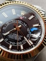 Noob FACTORY 1:1 Rolex Sky-Dweller 326934 SS Best Edition Black Dial A23J - Image 6