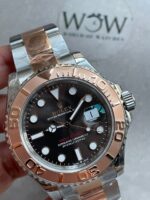 VSF FACTORY 1:1 Rolex Yacht-Master 126621 904L/RG Best Edition Brown Dial VS3235 - Image 6