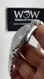 Clean Factory Rolex Datejust 41mm 126334 904L SS Fluted Bezel Blue Dial VR3235 - Image 10