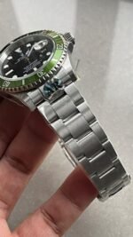 ARF FACTORY 1:1 Rolex Submariner “Kermit” 16610LV 904L SS Black Dial SH3135 - Image 6